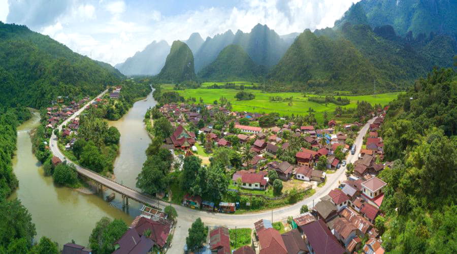 Quali sono le scelte di veicoli più popolari a Vang Vieng?